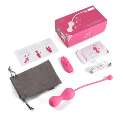 Kulki gejszy - Magic Motion Smart Kegel Master Pink